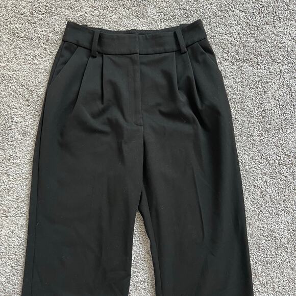 Favorite Daughter The Favorite Pant Pleated Black Trousers Wide Leg - Picture 7 of 10